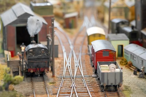 diorama ferroviaire fret